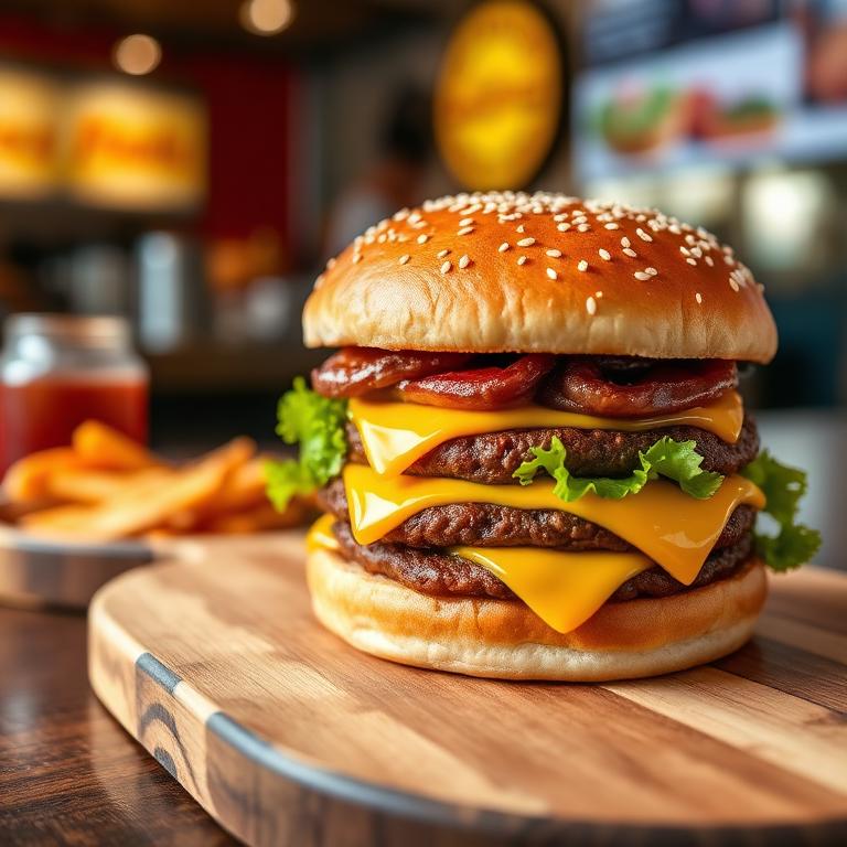 Double Cheese Burger